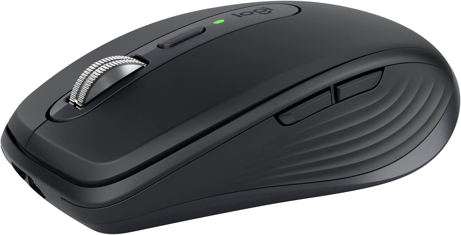 Logitech MX Anywhere 3S Compact Wireless Mouse with Quiet Clicks